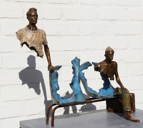 Airy statues by Bruno Catalano from art wonder