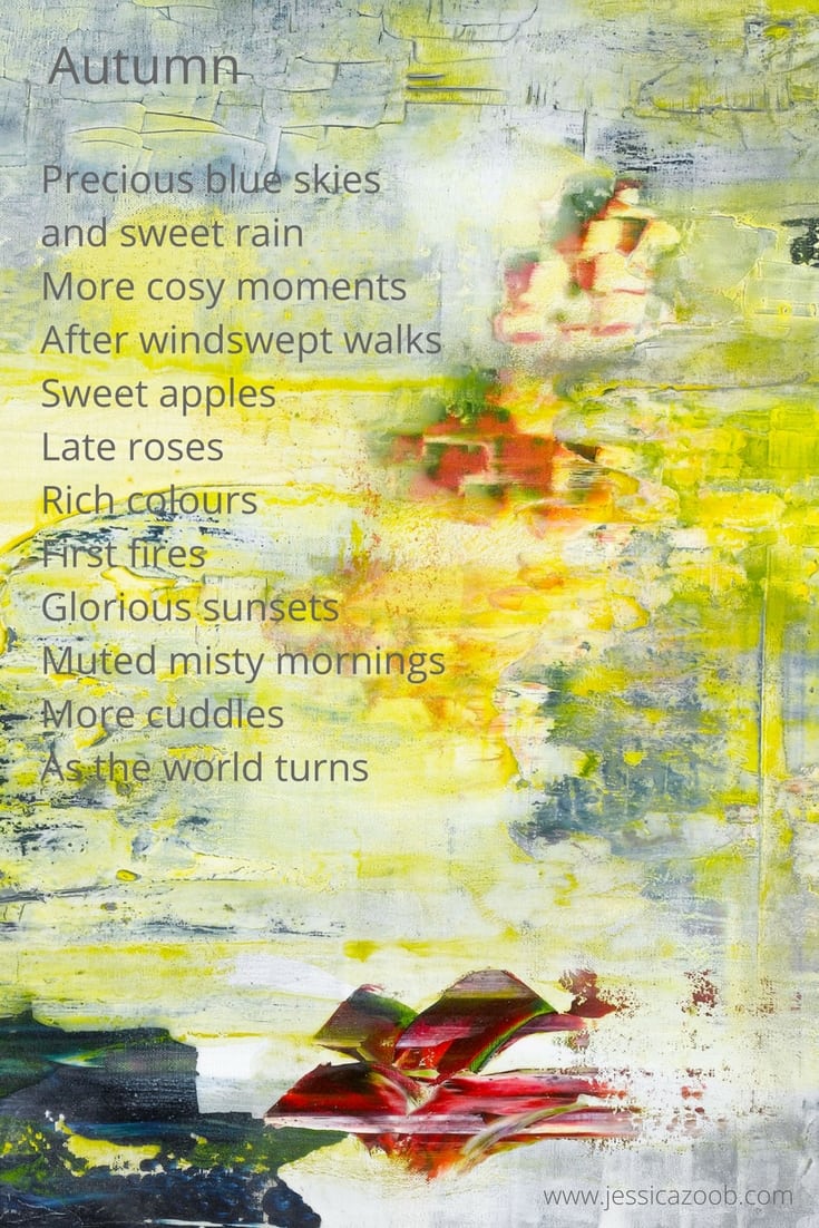 Autumn - A poem by Contemporary British Artist Jessica Zoob #fineart