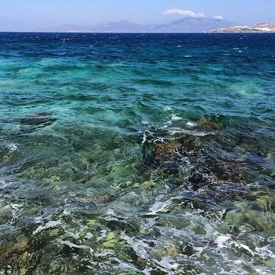 Beautiful clear water #ArtInspiration #Greece