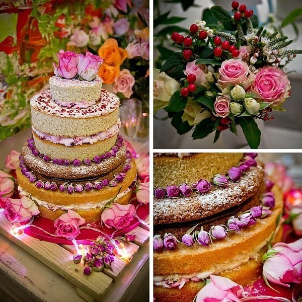 Cake and Flowers