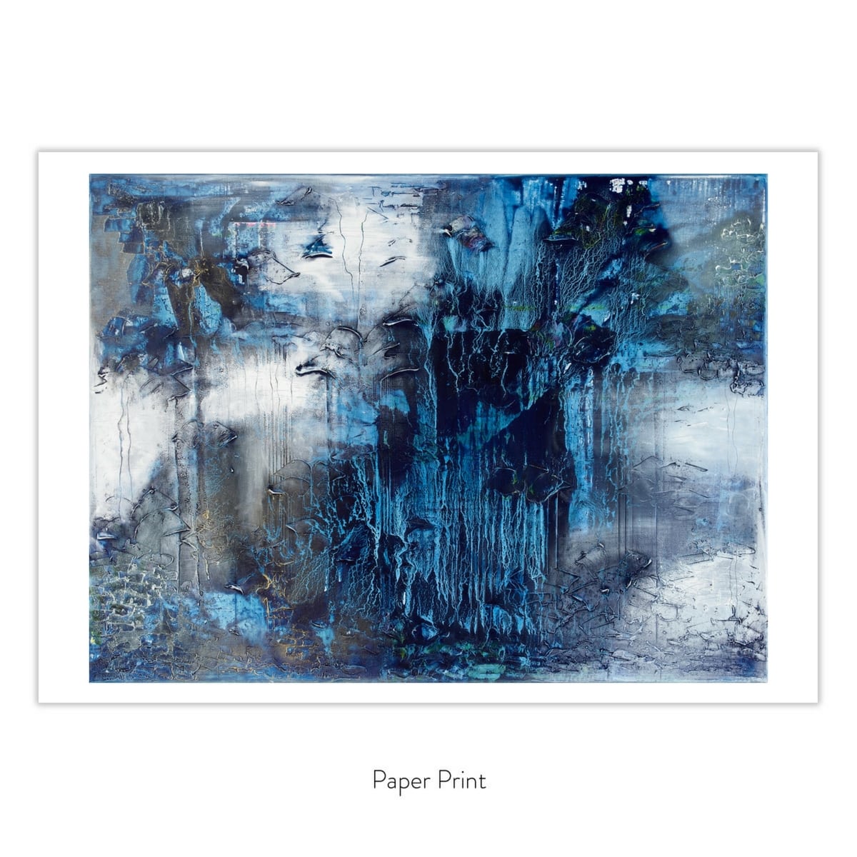 Jessica Zoob Contemporary fine art print - Deep Blue Magic 2 in paper print format