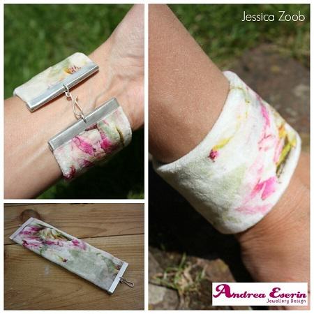 Jessica Zoob Pleasure Gardens Cuff by Andrea Eserin Jewellery