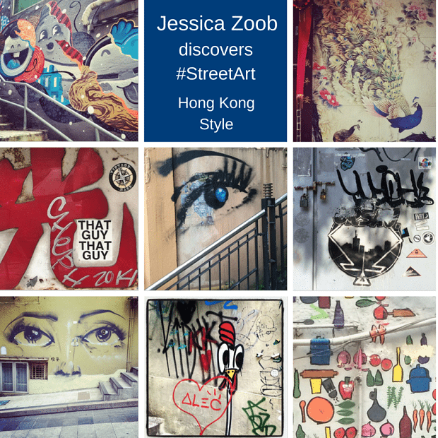 Jessica Zoob discovers street art in Hong Kong
