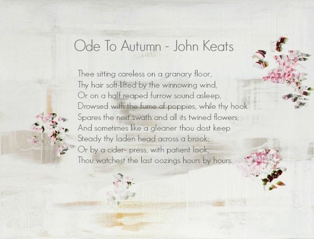 Ode To Autumn on Pale Gold Morning 5
