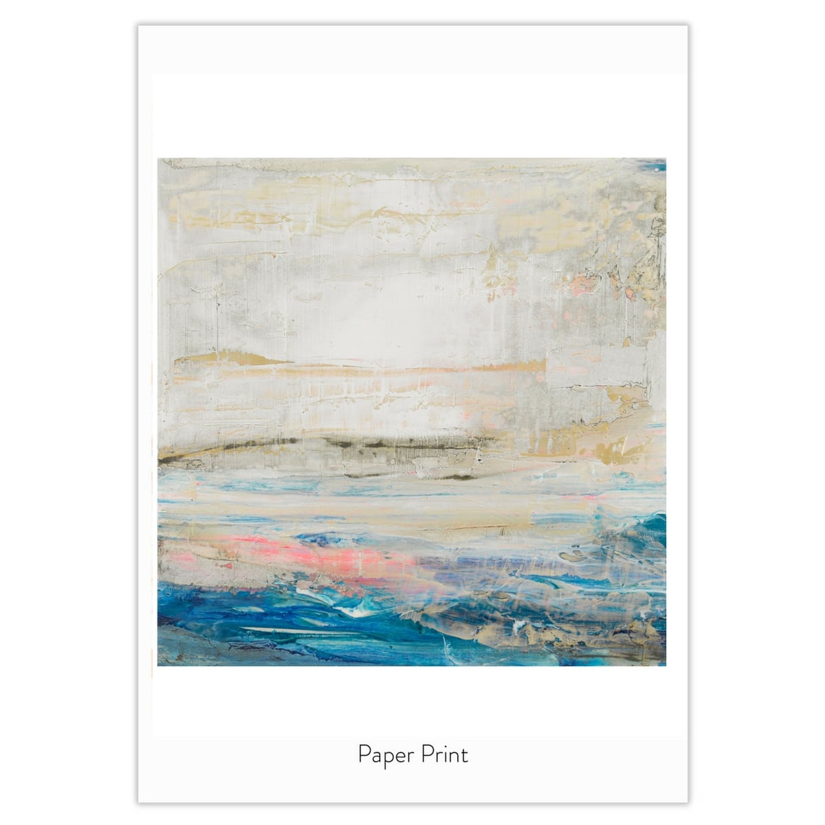 British Artist Jessica Zoob's Fine Art Print Pale Pink Dawn in Paper Print Format