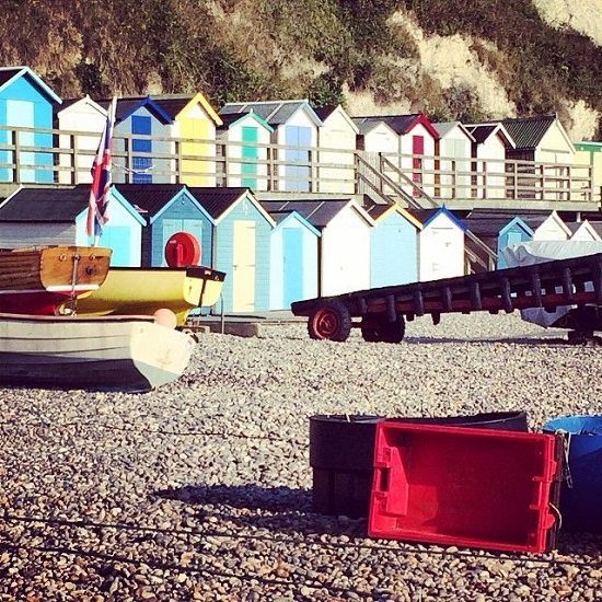Picture perfect Beach Huts in Devon