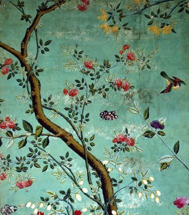 Wallpaper - China, 18th century.