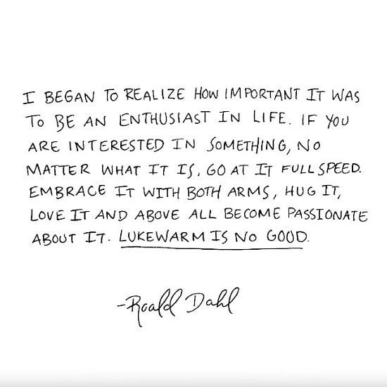 Wise words from Roald Dahl that sum up Jessica Zoob