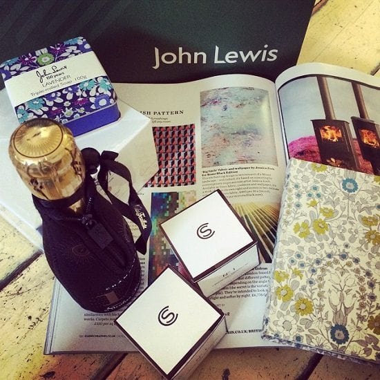 Gorgeous goodie bag from the Elle Decor nomination party